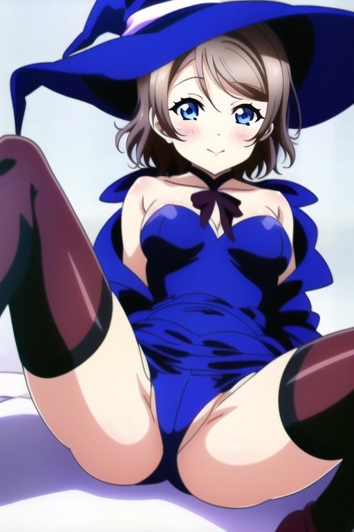 ラ○ライブ！サンシャイン！！CG集 渡○曜（魔女コス） R-18あり - サンプル画像 3