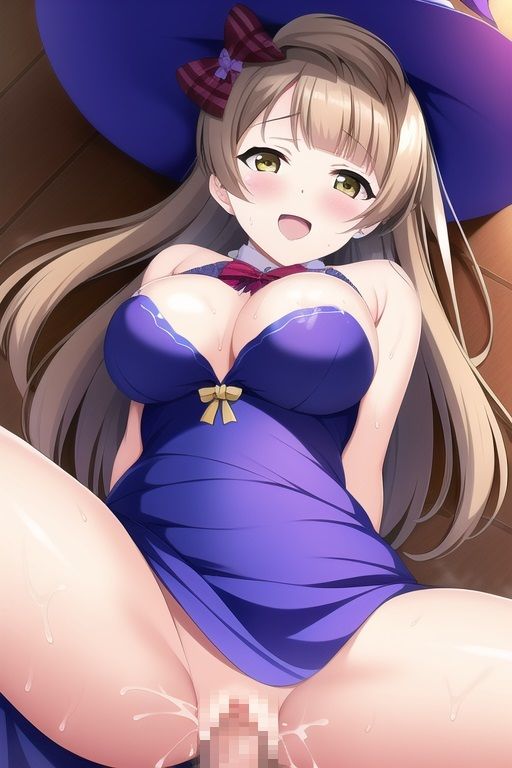 ラ○ライブ！CG集 南こ〇り （魔女コス） R-18あり - サンプル画像 5