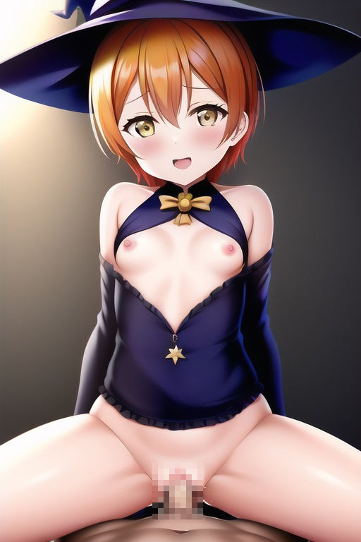 ラ○ライブ！CG集 星〇凛（魔女コス） R-18あり - サンプル画像 5