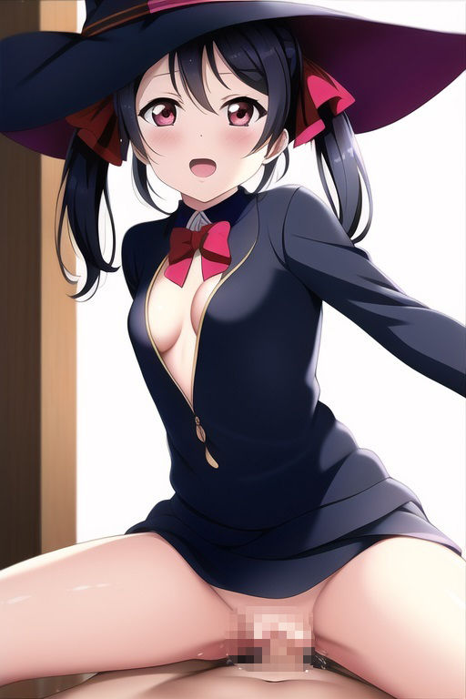 ラ○ライブ！CG集 矢〇にこ（魔女コス） R-18あり - サンプル画像 1