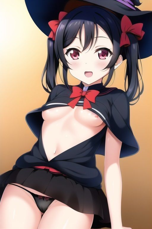 ラ○ライブ！CG集 矢〇にこ（魔女コス） R-18あり - サンプル画像 2