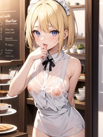 エッチなメイドギャル - サンプル画像 1