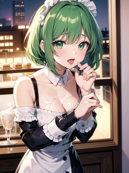 エッチなギャルメイド - サンプル画像 1