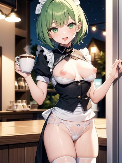 エッチなギャルメイド - サンプル画像 2