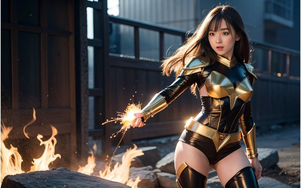 AI photobook 戦隊4 - サンプル画像 3
