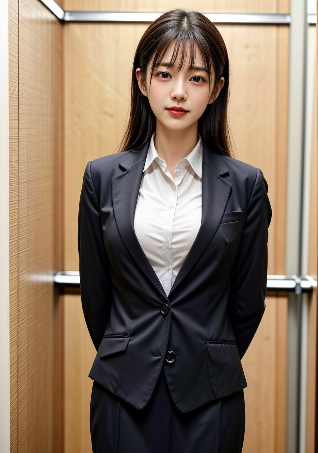 リクルートスーツを着た新入社員2 - サンプル画像 10