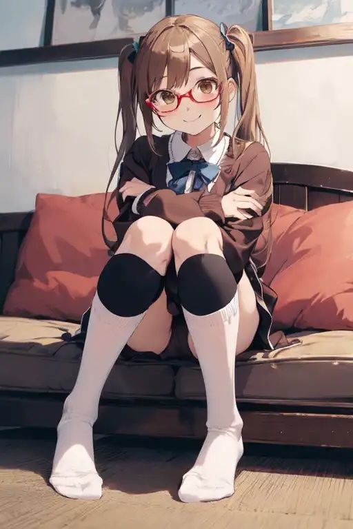 虹かけ誌 ガールズ＆パンツァー イラスト集6 ふたりきりだとエロかわいい大野あや - サンプル画像 2