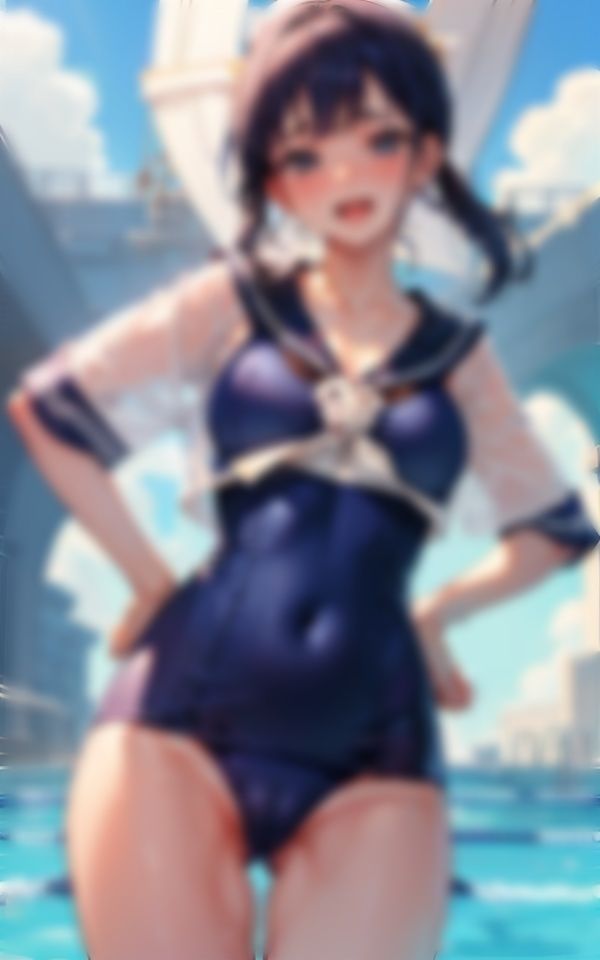 スク水×セーラー服VOL.2 - サンプル画像 1