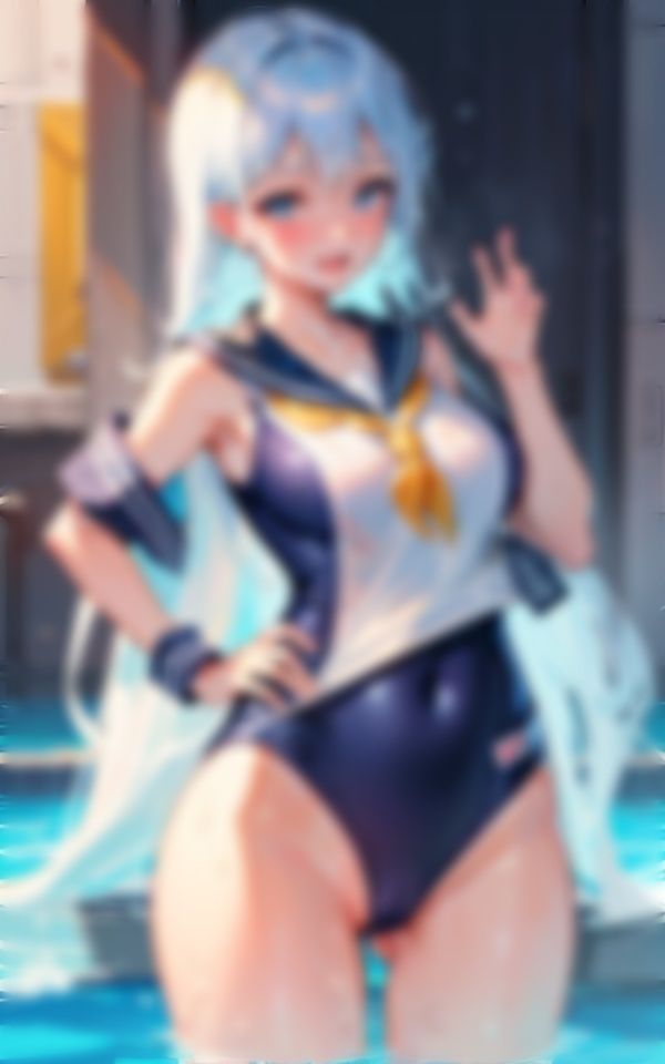 スク水×セーラー服VOL.2 - サンプル画像 4