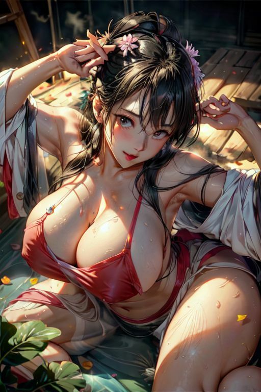 爆乳AIどすけべチャイナ下着1 - サンプル画像 1
