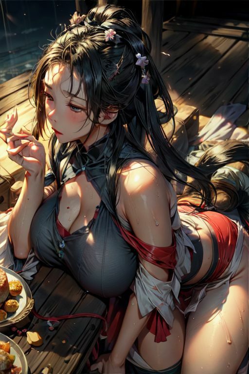 爆乳AIどすけべチャイナ下着1 - サンプル画像 2