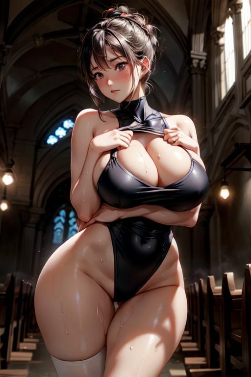 爆乳AIハイブリッド水着1 - サンプル画像 7