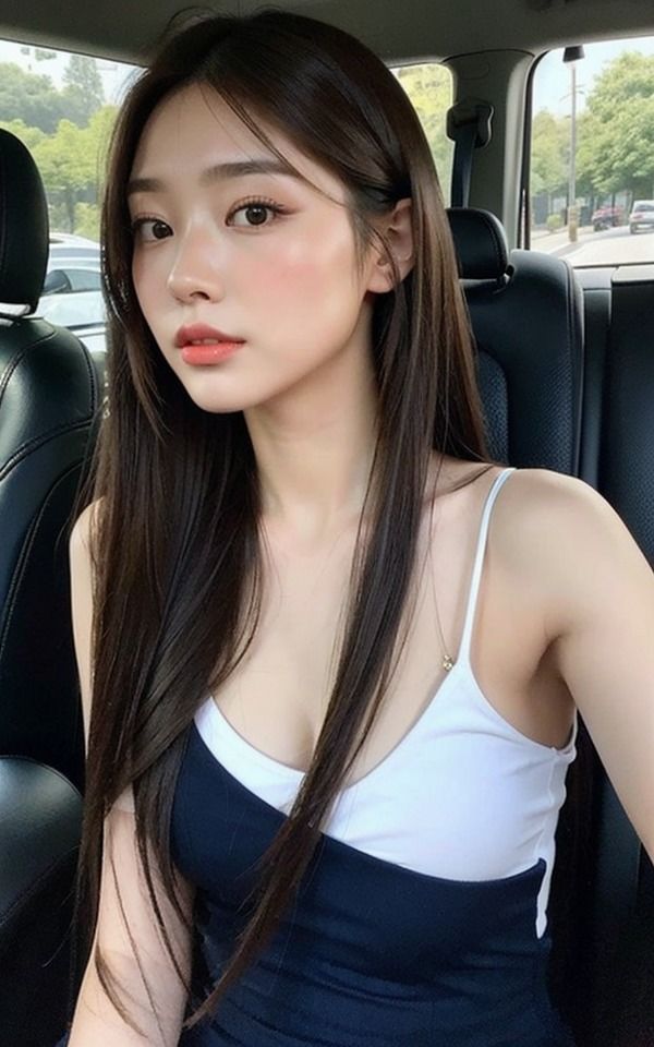 超エロ！ 車内グラビア 美女たちのエロさがたまらない - サンプル画像 3