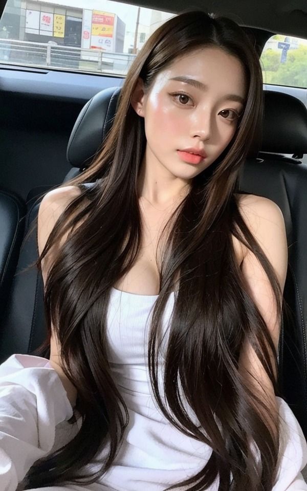 超エロ！ 車内グラビア 美女たちのエロさがたまらない - サンプル画像 4