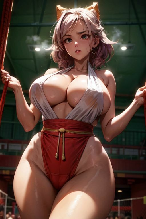 爆乳AIセクシー巫女1 - サンプル画像 2