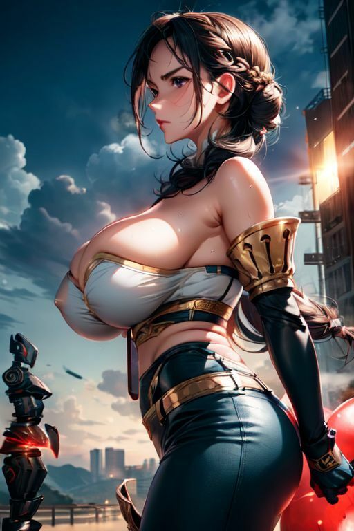 爆乳AIハイカットアーマー1 - サンプル画像 4
