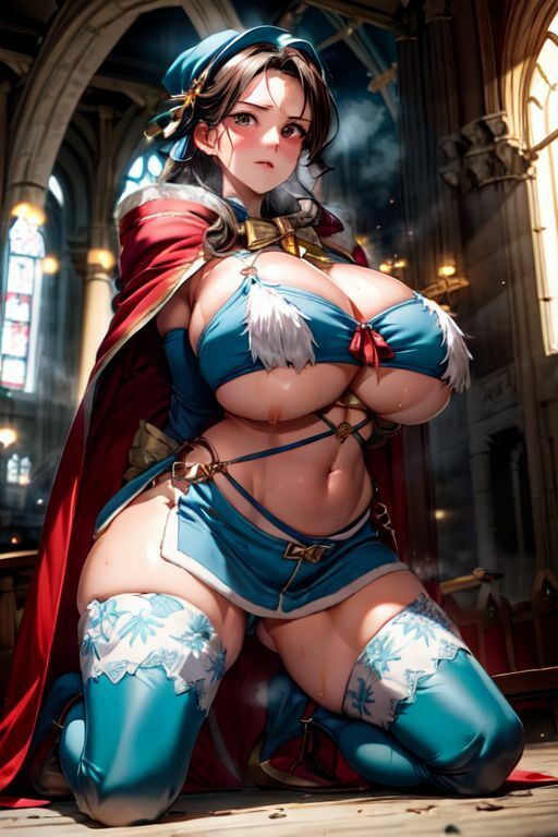 爆乳AIクリスマスビキニ1 - サンプル画像 10