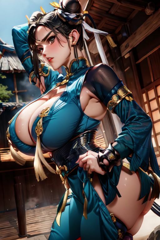 爆乳AI格闘家1 - サンプル画像 5