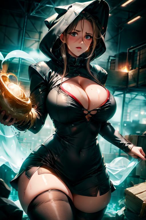 爆乳AIゴーストコスチューム1 - サンプル画像 3
