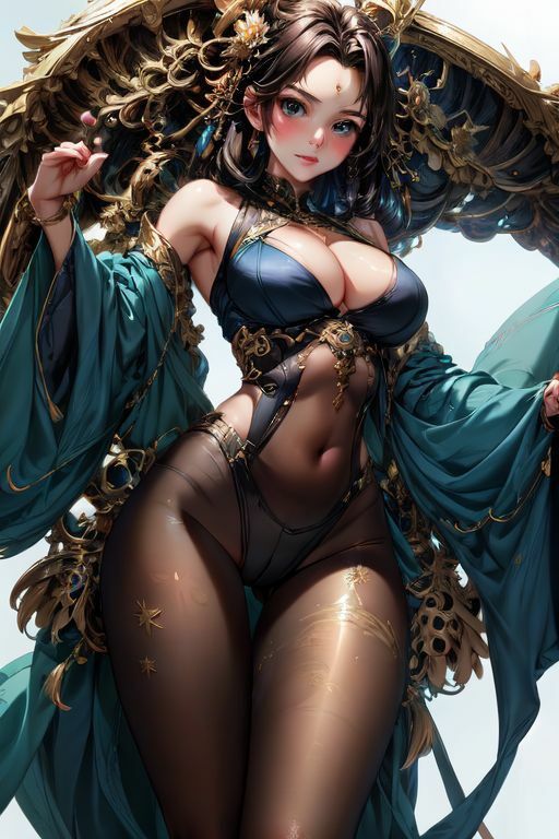爆乳AIえっちなタイツ1 - サンプル画像 6