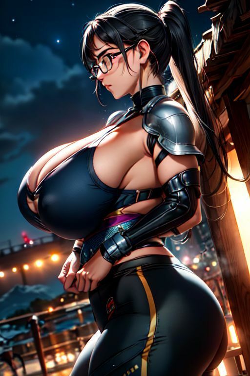 爆乳AI眼鏡娘1 - サンプル画像 4