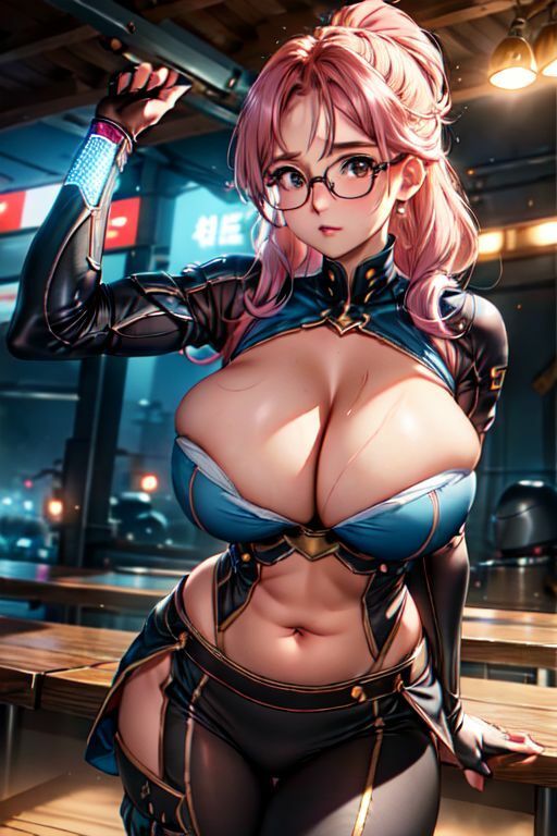爆乳AI眼鏡娘1 - サンプル画像 6