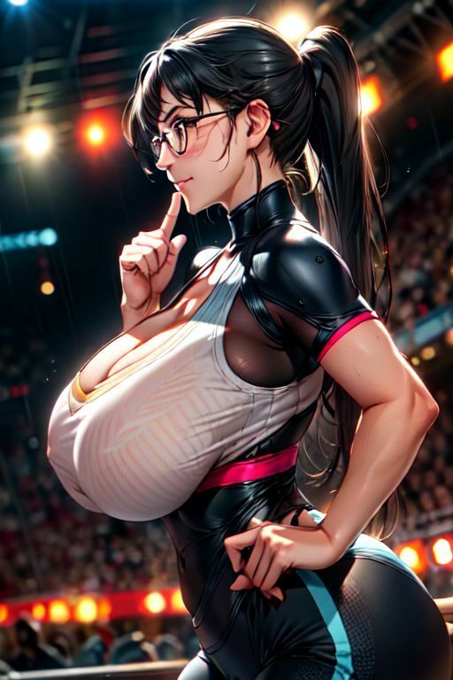 爆乳AI眼鏡娘1 - サンプル画像 8