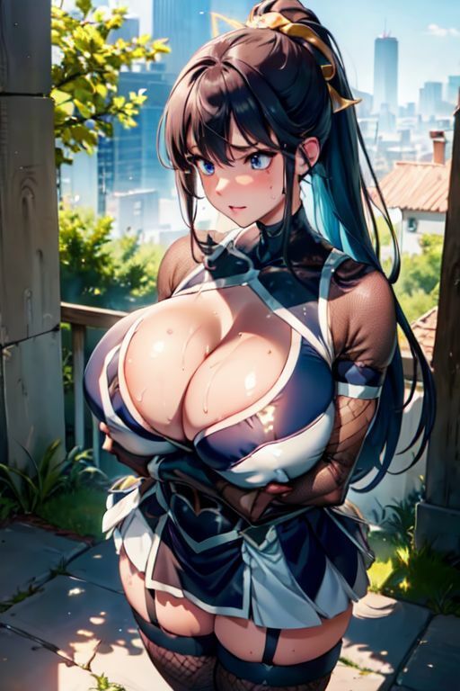 爆乳AIえっちなアイドル1 - サンプル画像 5