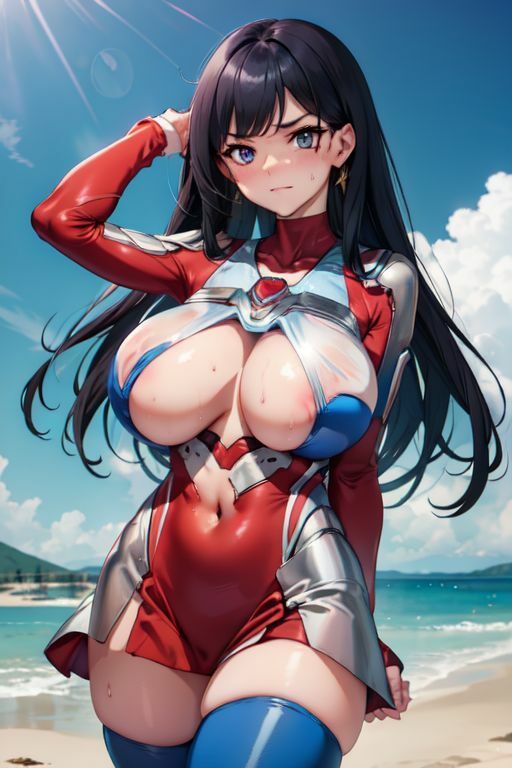 爆乳AIウルトラ娘1 - サンプル画像 2