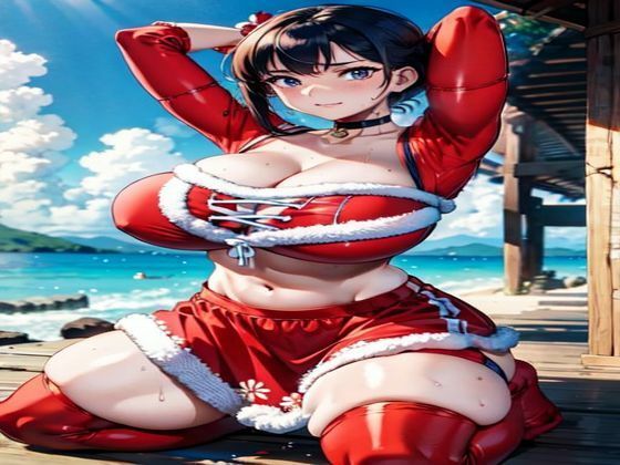 爆乳AIサンタコス1