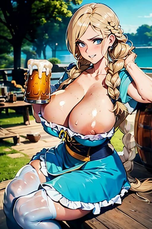 爆乳AIディアンドル1 - サンプル画像 7