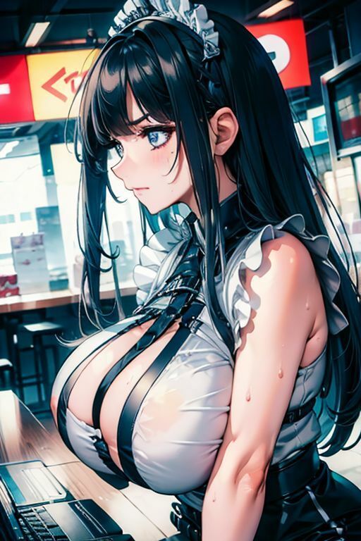 爆乳AIサイバーメイド1 - サンプル画像 8