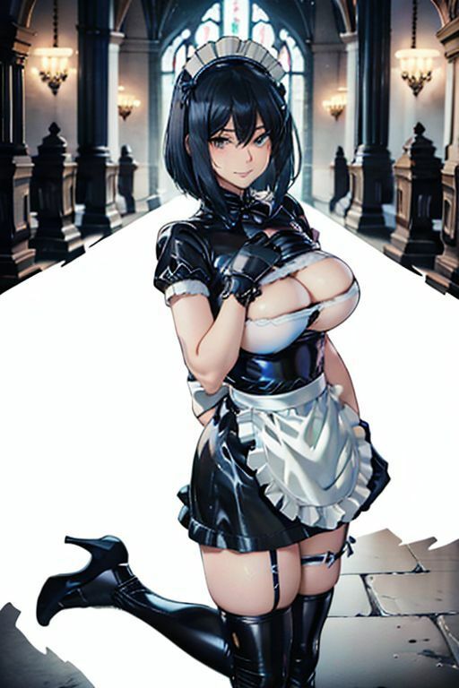 爆乳AIメイドフレンド1 - サンプル画像 1