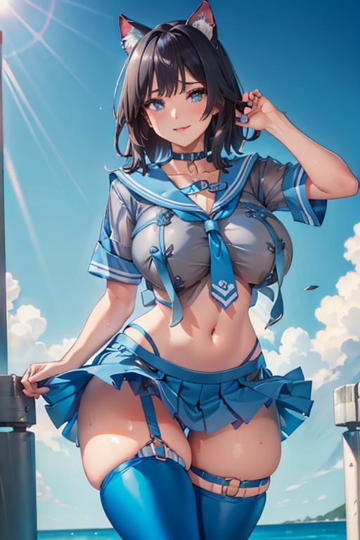 爆乳AIブルースーツ1 - サンプル画像 7