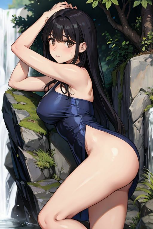 爆乳AIスク水素材1 - サンプル画像 6