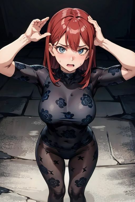 爆乳AIローズパンスト1 - サンプル画像 1