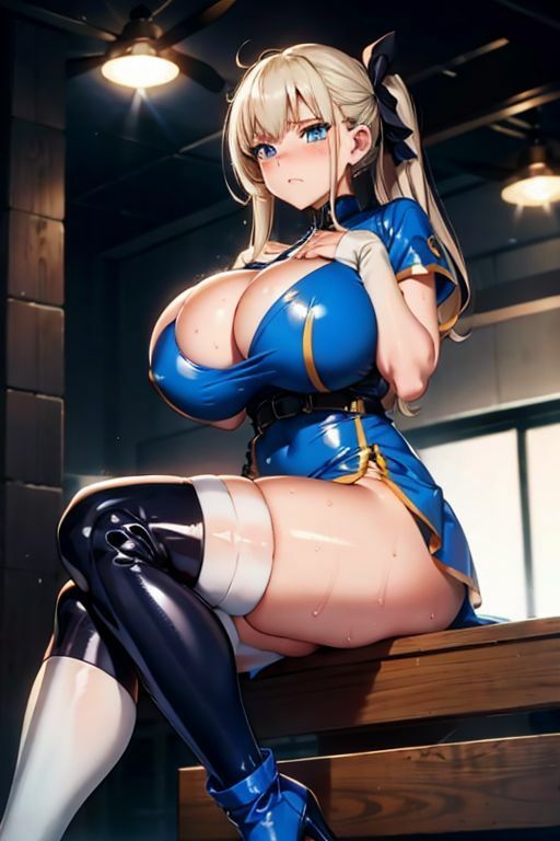 爆乳AIセクシーブルー1 - サンプル画像 3