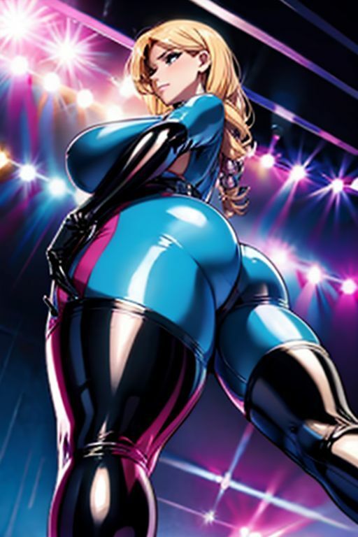 爆乳AIてっかてかスーツ1 - サンプル画像 5