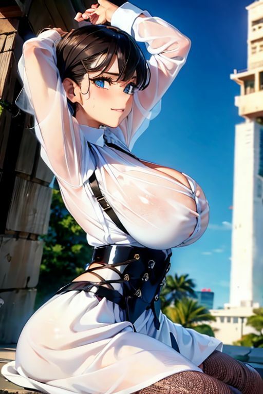 爆乳AIすけえっちドレス1 - サンプル画像 4