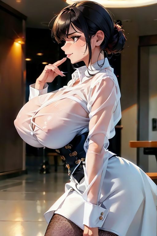爆乳AIすけえっちドレス1 - サンプル画像 7