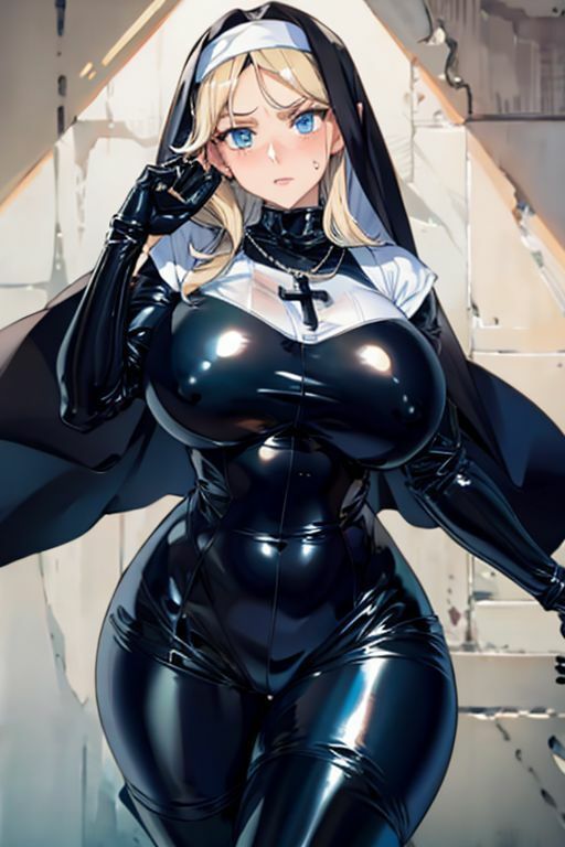 爆乳AIてかてか修道女1 - サンプル画像 9