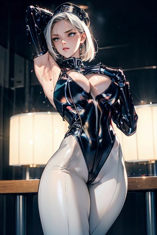 爆乳AIセクシーオフィサー1 - サンプル画像 1