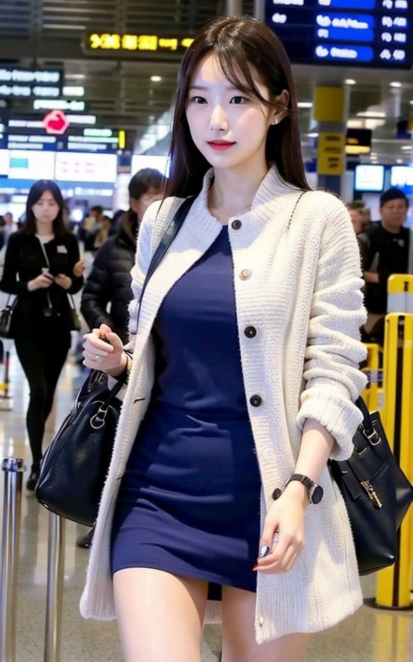 20年レスな人妻と空港デートへ行った - サンプル画像 1
