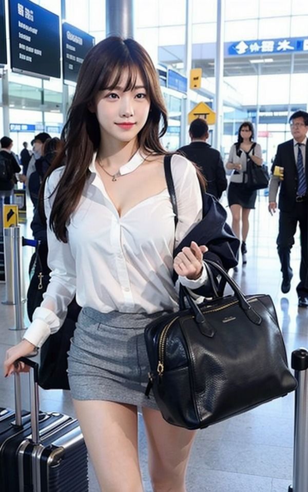 20年レスな人妻と空港デートへ行った - サンプル画像 5