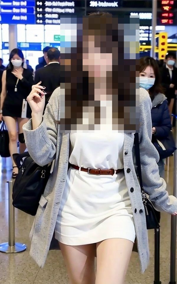 レスな人妻と空港デートへ行った - サンプル画像 2