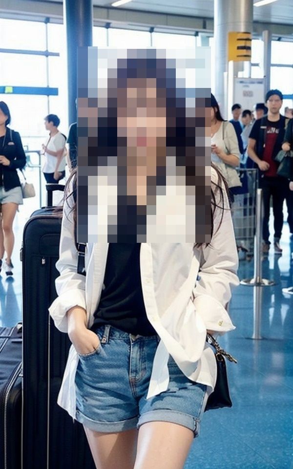 レスな人妻と空港デートへ行った - サンプル画像 4