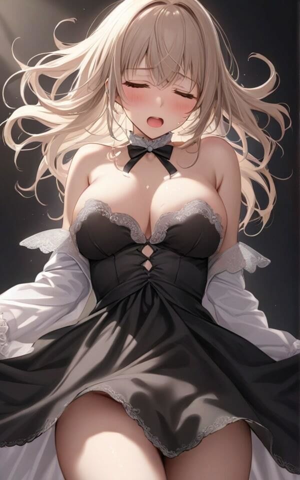 巨乳美女の攻めたドレス！ - サンプル画像 4