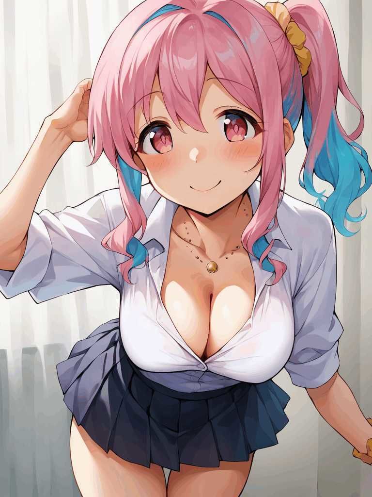 穂◯かえでとエッチ - サンプル画像 1
