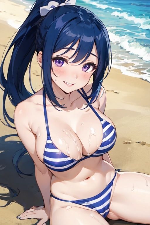 虹かけ誌 ラブライブ！ イラスト集15 松浦果南 - サンプル画像 3