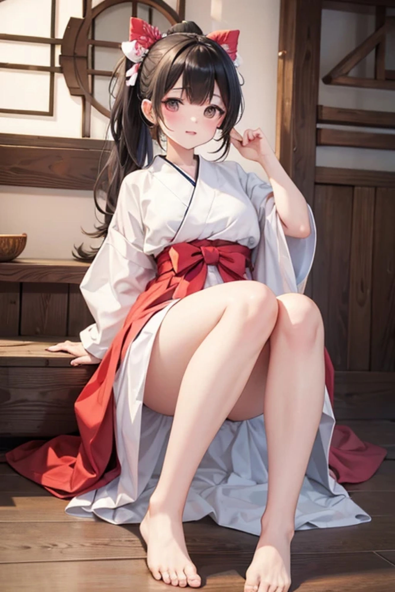 巫女のアレやコレ - サンプル画像 10